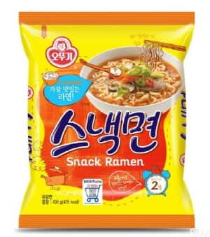 스낵면 제품 이미지