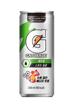 게토레이 레몬향(240ml) 제품 이미지