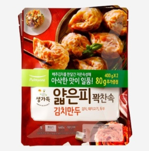 얇은피꽉찬속 김치만두 제품 이미지