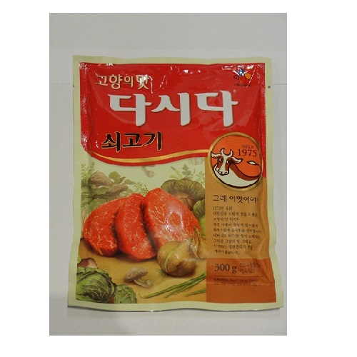 다시다 쇠고기 제품 이미지
