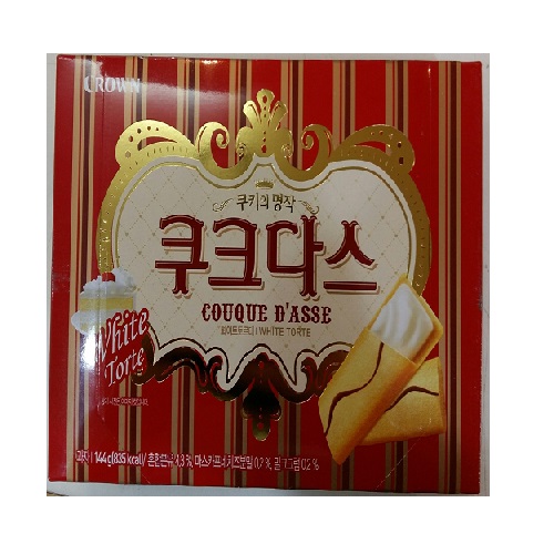 쿠크다스 화이트 제품 이미지