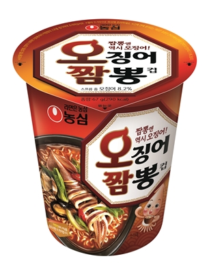 오징어짬뽕 컵 제품 이미지