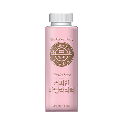 커피빈 바닐라라떼 제품 이미지