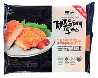 제주 흑돼지 통까스 제품 이미지