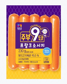 주부9단 프랑크소세지 제품 이미지