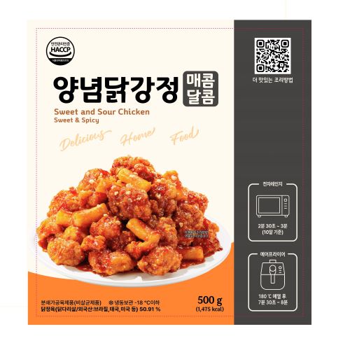 양념닭강정 매콤달콤 제품 이미지