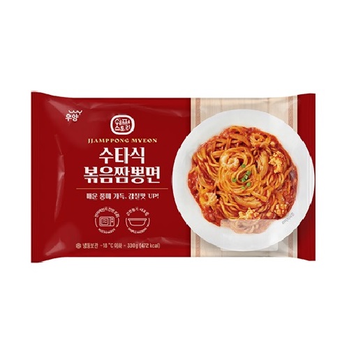 쉐프스토리 수타식볶음짬뽕면 제품 이미지