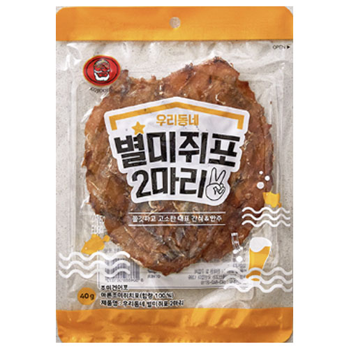우리동네 별미쥐포 2마리 제품 이미지