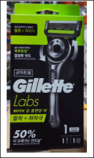 질레트 랩스 딥클렌징바 제품 이미지