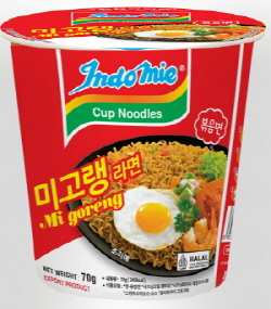 미고랭라면 컵라면 제품 이미지