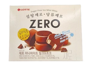 제로 미니바이트 밀크 초코 제품 이미지