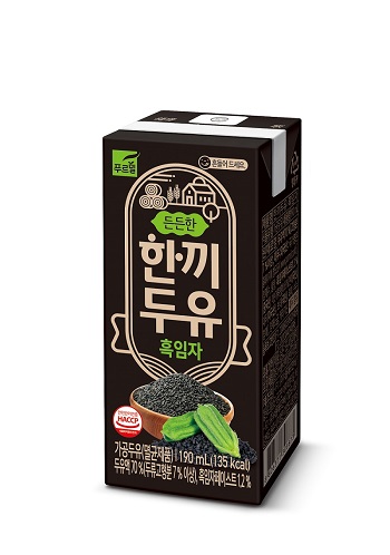 한끼두유 흑임자 제품 이미지
