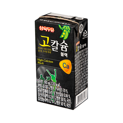 삼육두유 고칼슘블랙 제품 이미지