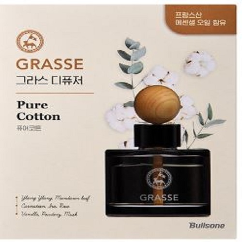 불스원 그라스 디퓨저 105ml 퓨어코튼 제품 이미지