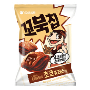 꼬북칩 초코츄러스맛 제품 이미지