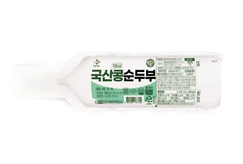 국산콩 순두부 제품 이미지