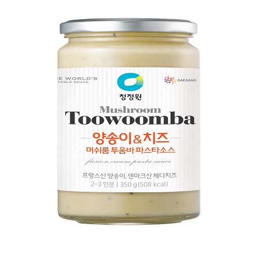 청정원 머쉬룸투움바파스타소스 제품 이미지