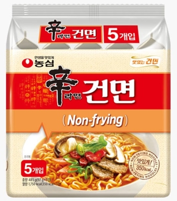 신라면건면 제품 이미지