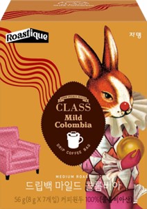 쟈뎅 로스티크 클래스 드립백 마일드 콜롬비아 제품 이미지