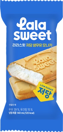 라라스윗 저당 생우유 모나카 제품 이미지