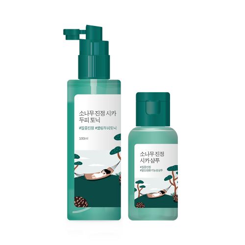 라운드랩 소나무 진정 시카 두피 토닉 세트 제품 이미지