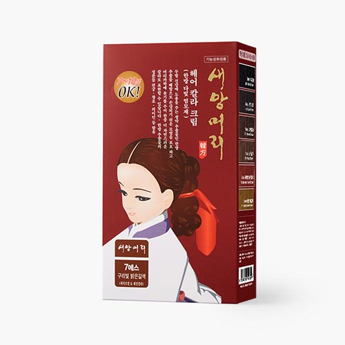 새앙머리헤어칼라크림(7s) 제품 이미지